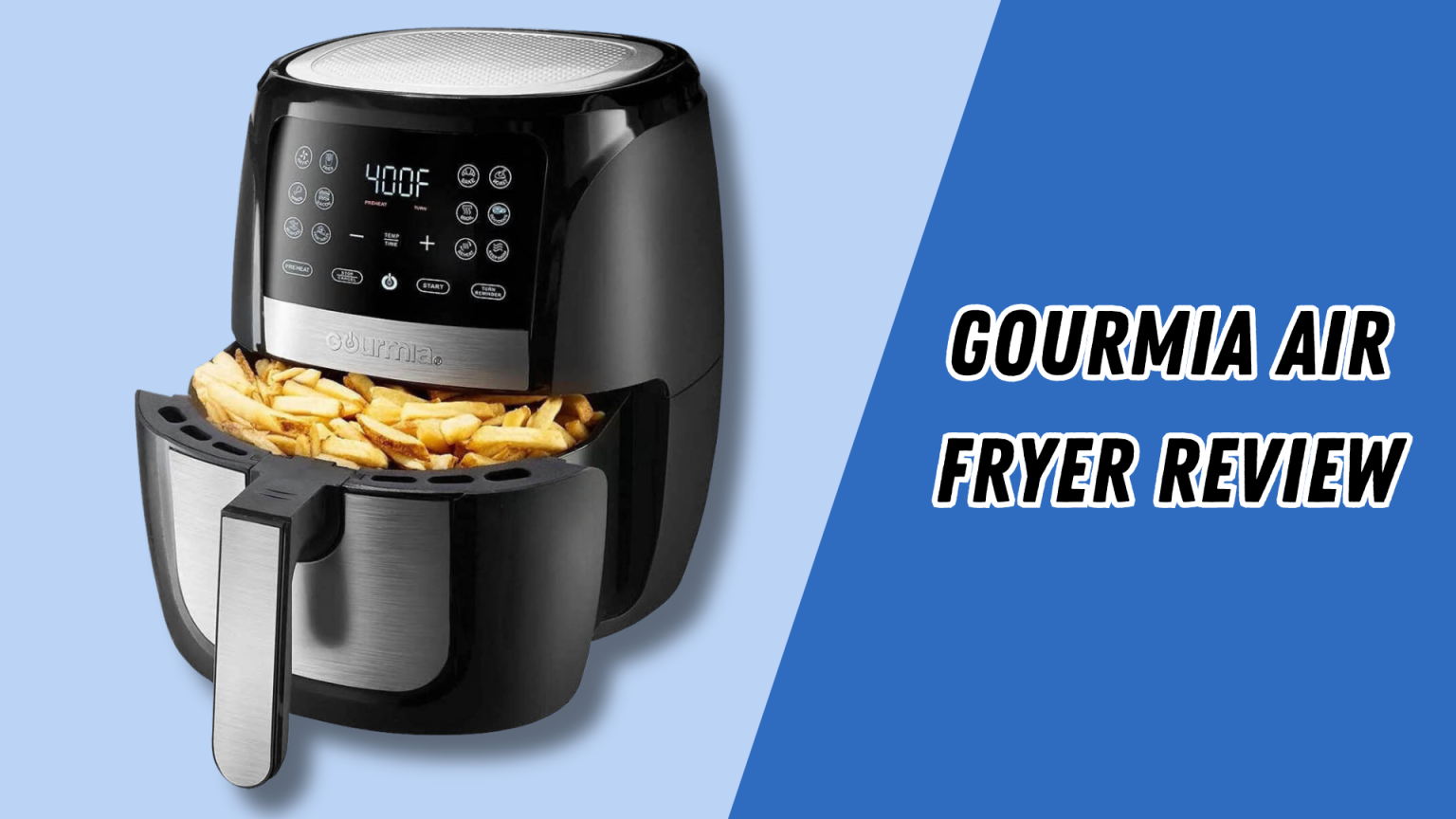 Gourmia Air Fryer Review Tech Reath