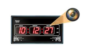 Safety Net 4K Spy WiFi Digital Wall Clock